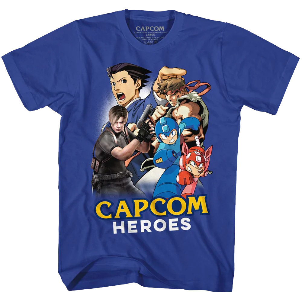 Capcom Heroes Tshirt